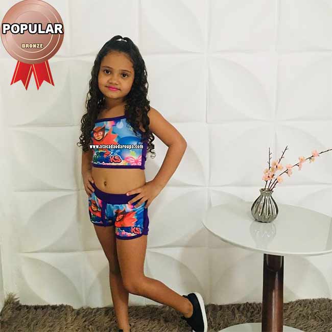 Conjuntos Personagens Infantil Cacharrel