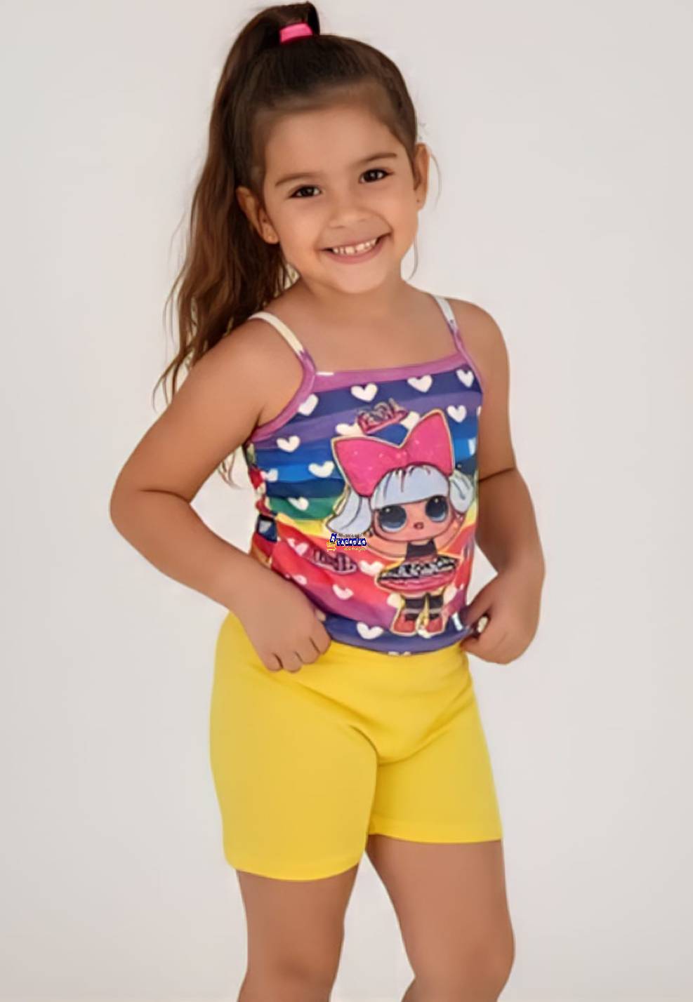 Conjuntinho Infantil Sublimado Alçinha