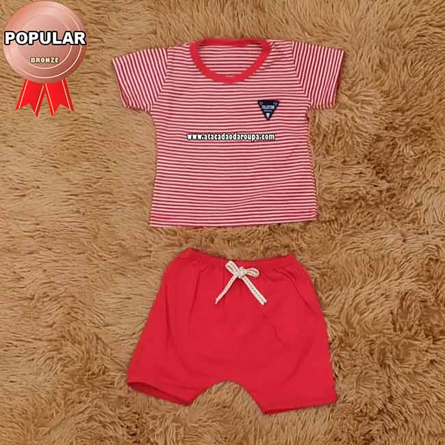 Conjunto Masculino Infantil 1 a 2 Anos