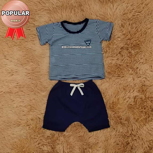 Conjunto Masculino Infantil 1 a 2 Anos
