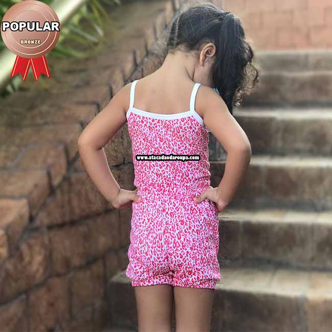 Conjunto Onçinha Infantil em Algodão 1 a 3 Anos