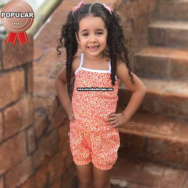 Conjunto Onçinha Infantil em Algodão 1 a 3 Anos
