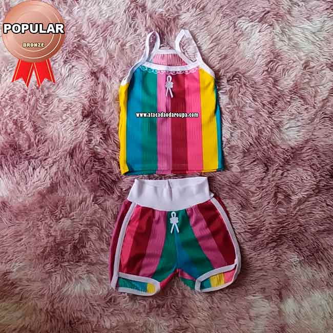 Conjunto Infantil Canelado
