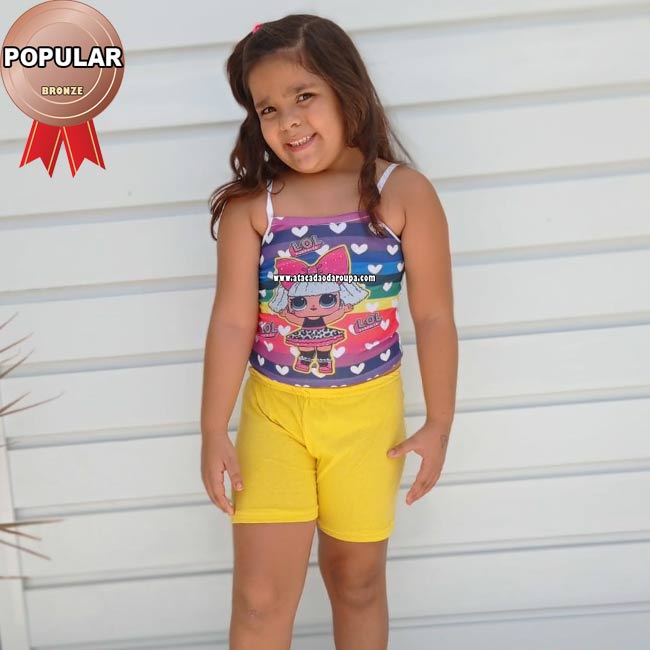 Conjuntinho Infantil Sublimado Alçinha
