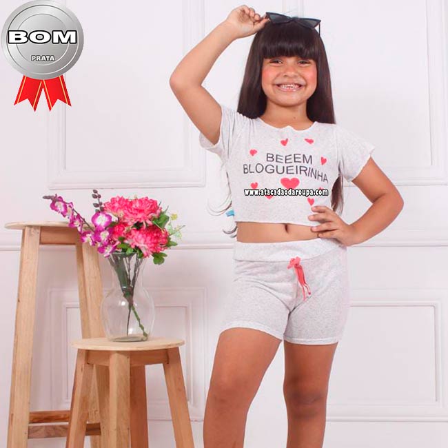Conjunto Infantil Blogueirinha