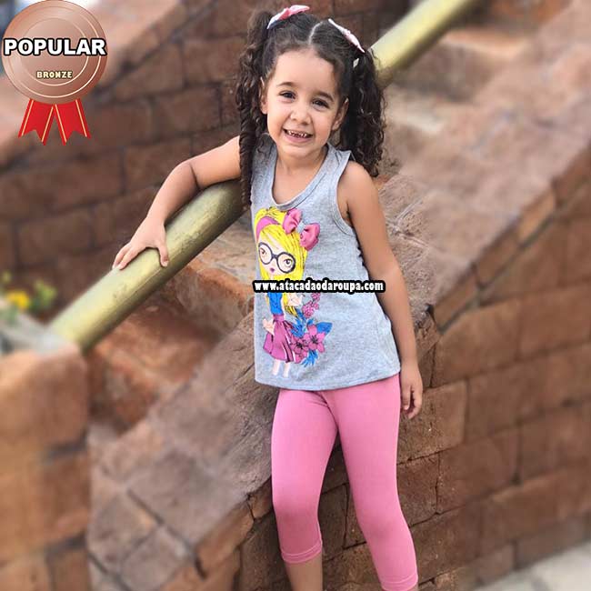 Conjuntos Infantil Feminino 3 a 5 Anos
