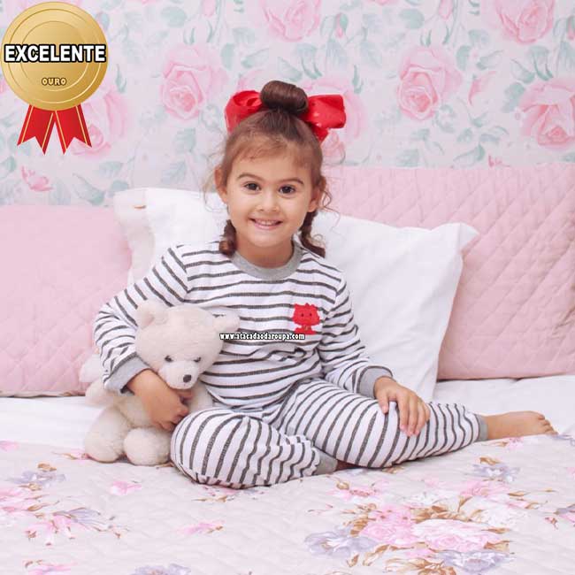 Conjuntos Moletom Flanelado Infantil 1 a 5 Anos