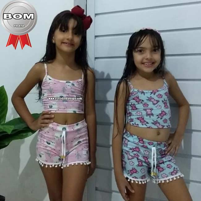 Conjuntos Infantil Pompom