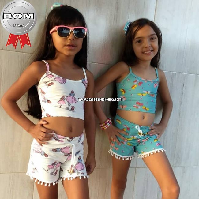 Conjuntos Infantil Pompom