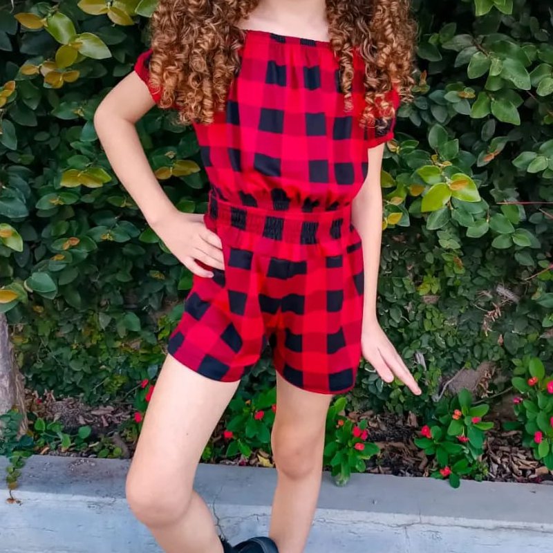 Conjunto Infantil Xadrez Laurinha