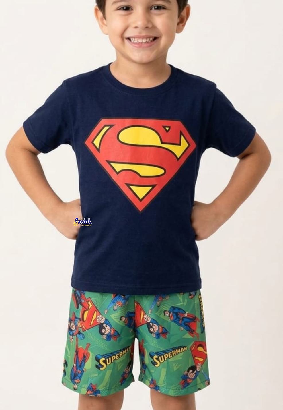Conjunto Menino Personagens Com Manga Conjunto Menino Personagens Com Manga