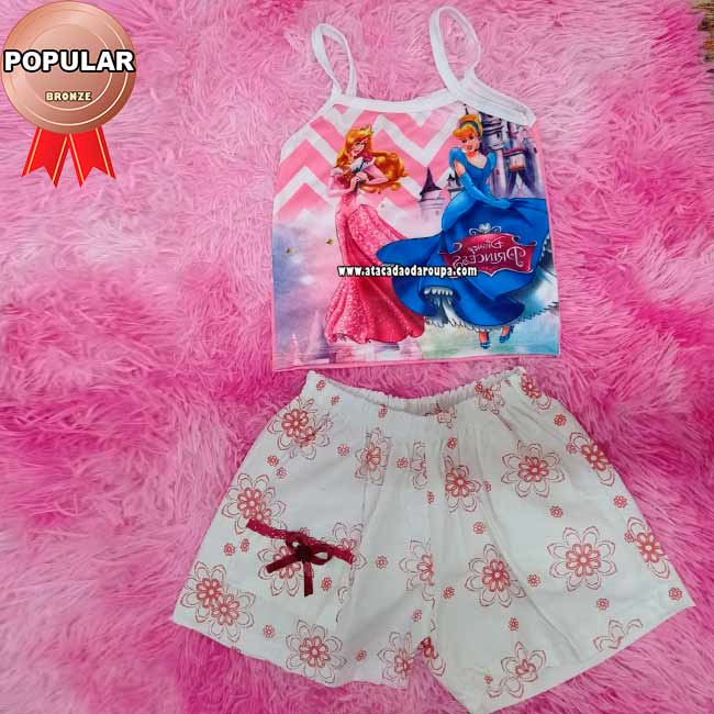 Conjuntos Infantil Sublimados 1 a 2 Anos