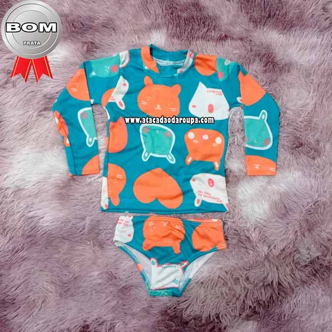 Conjunto Infantil Feminino Uv