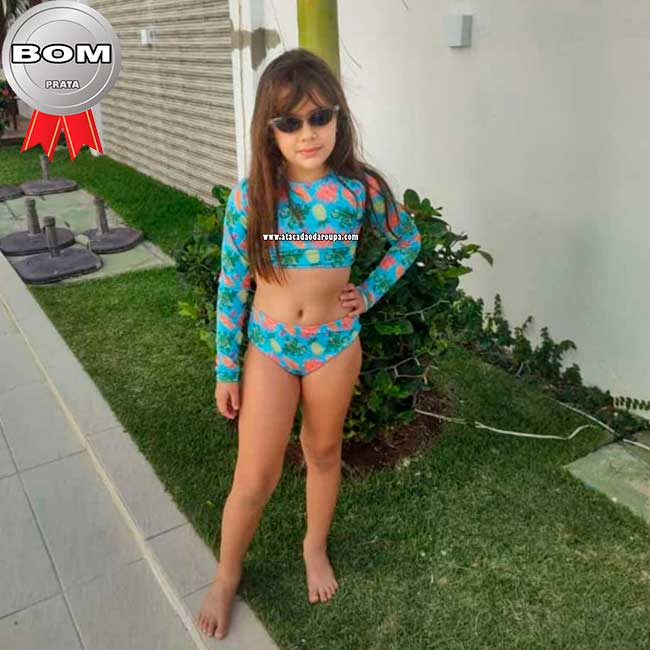 Conjunto Infantil Blusa e Calçinha Uv