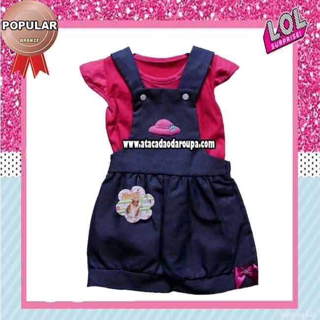 Conjuntos e Vestidos Infantil Vários Modelos 4 a 12 Meses