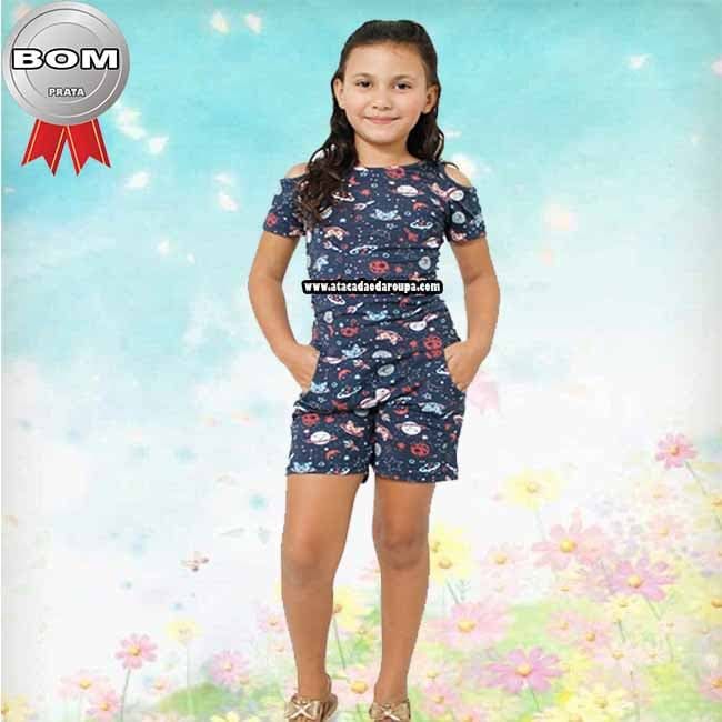 Vestidos,Macaquinhos Infantil 6 a 10 Anos