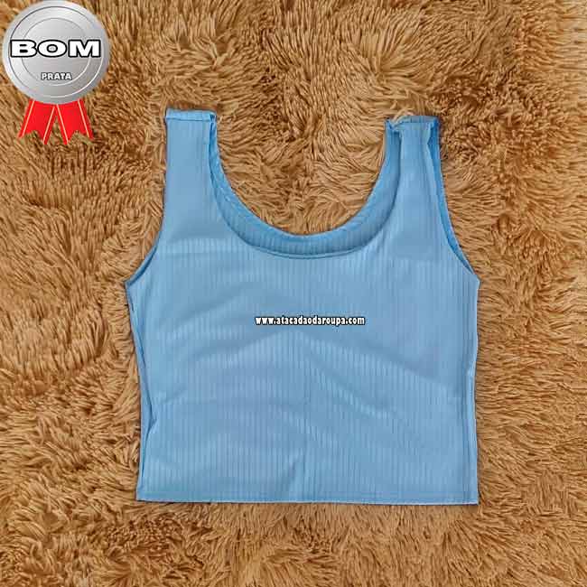 Croppeds Lisos Malha Canelada M