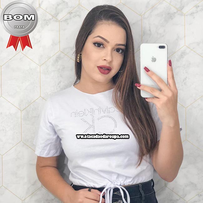 Cropped Liso Algodão Fio 30