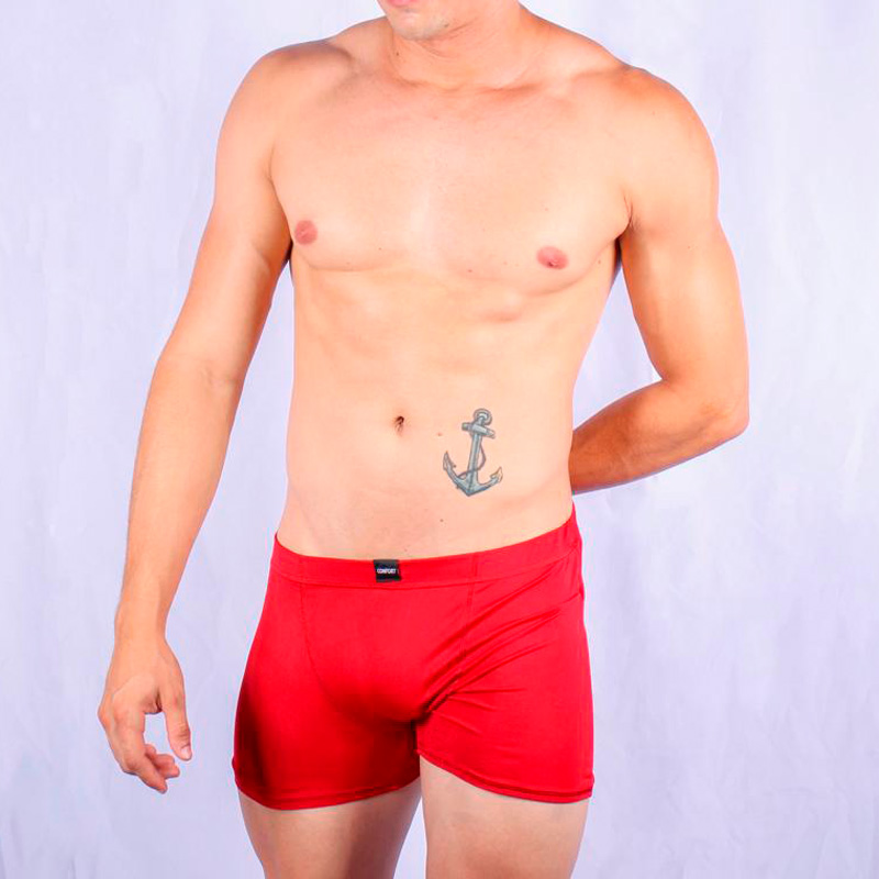 Cueca Box Microfibra Cos Embutido