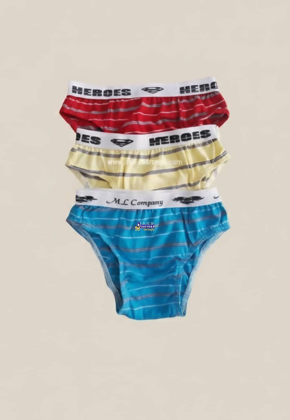Cueca Infantil Listrada