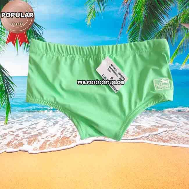 Sunga Infantil Lisa Microfibra