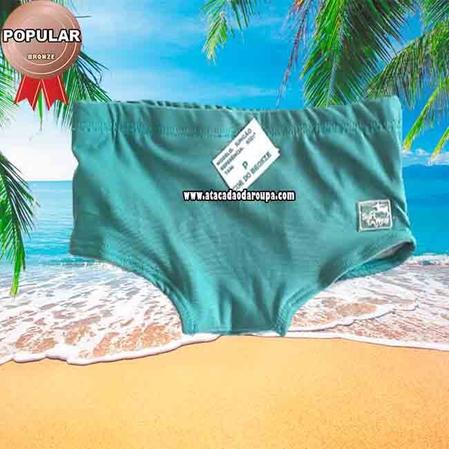 Sunga Infantil Lisa Microfibra
