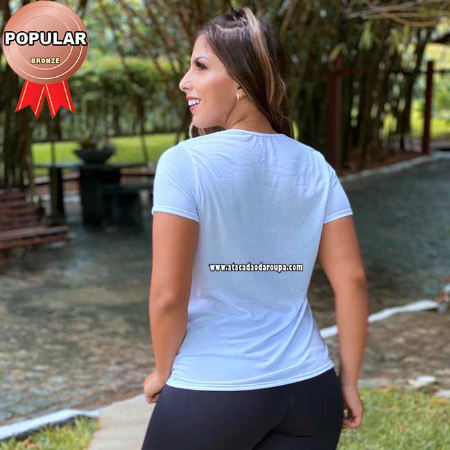 Blusas Lisas Fitness M/G