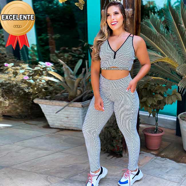 Conjunto Fitness Jacar