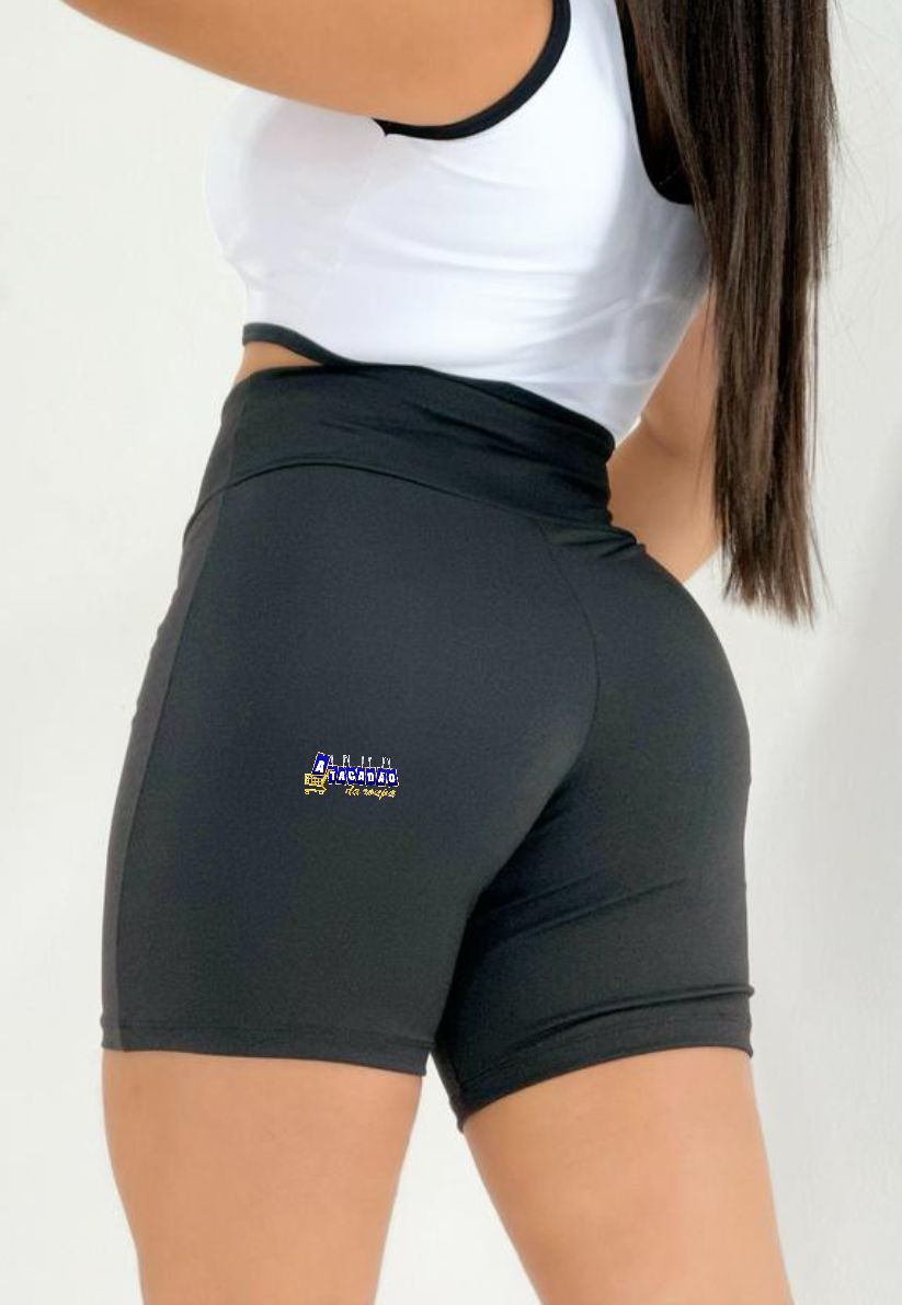 Conjunto Short Fitness Bicolor