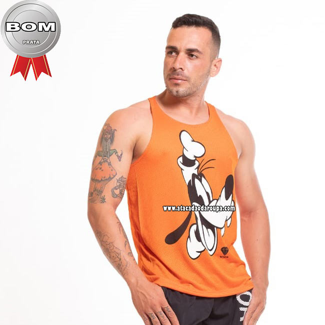 Regata Masculina Dry Fitness Academia