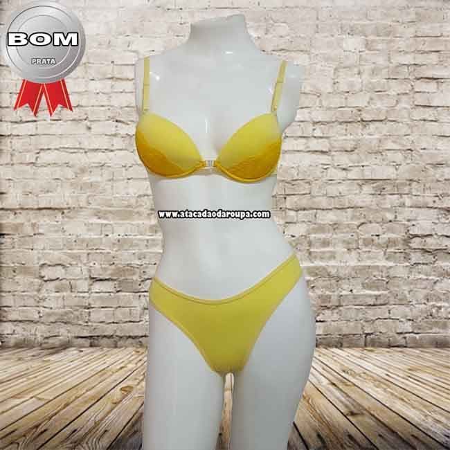 Conjunto Lingerie Microfibra