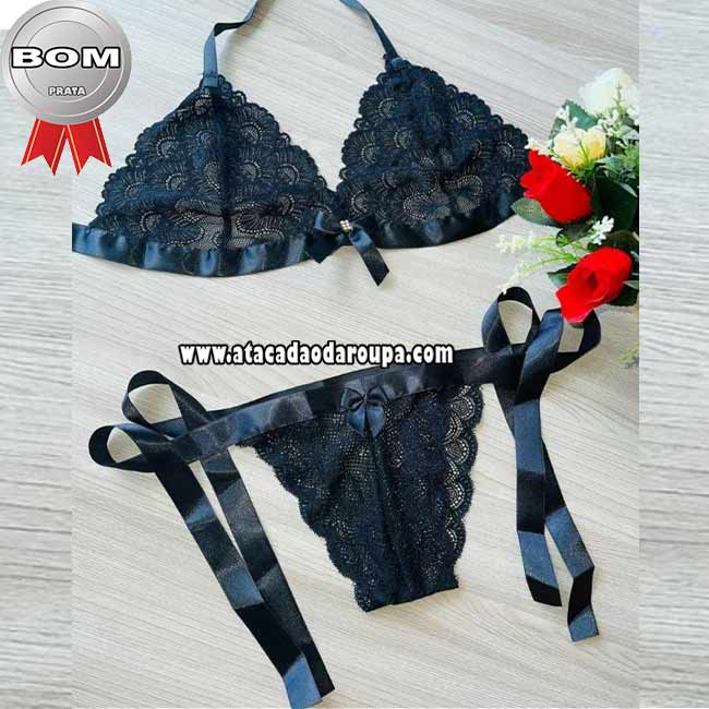 Lingerie Renda Espera Marido M
