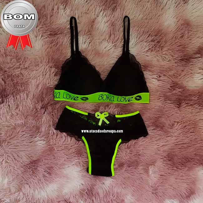 Lingerie Boca Love Neon G