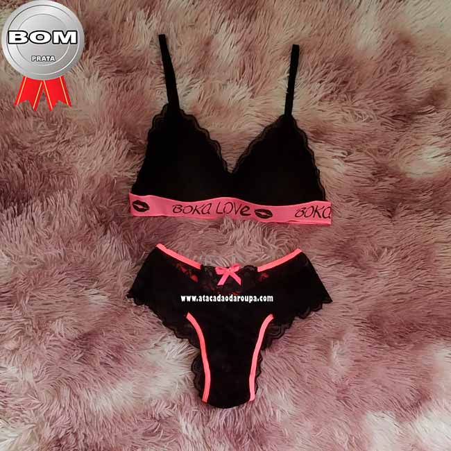 Lingerie Boca Love Neon G