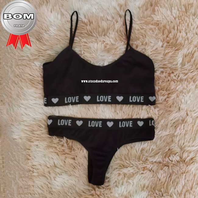 Lingerie de Microfibra Fio M