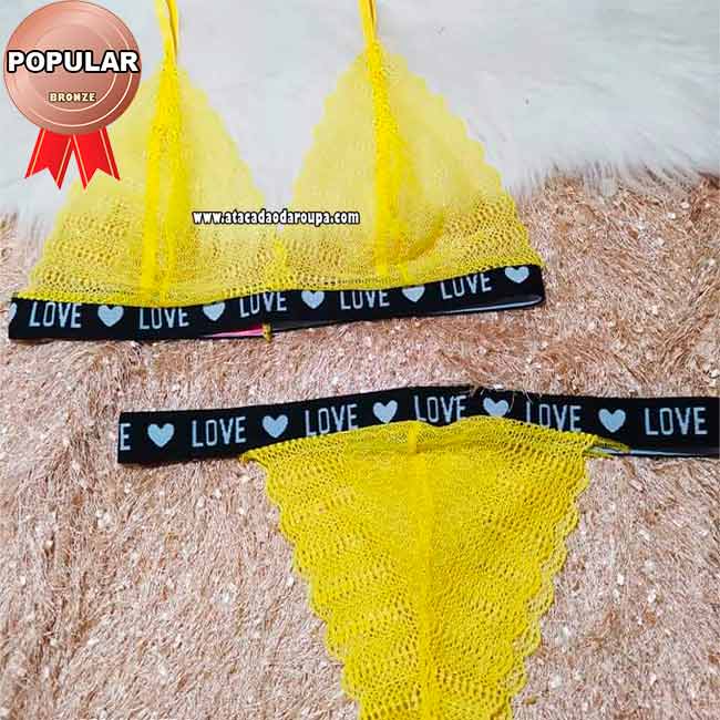 Conjunto Lingerie Love M