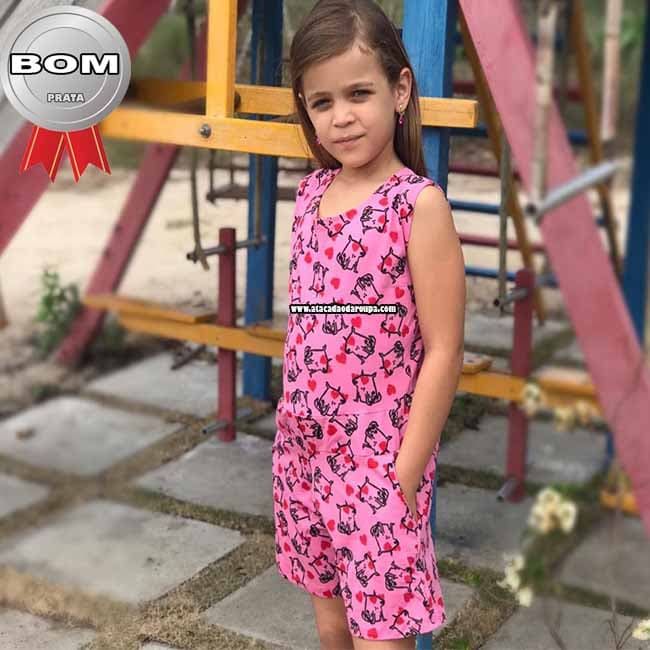 Macaquinho Infantil Summer Plex
