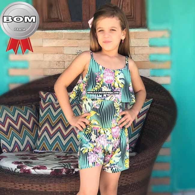 Macaquinho Infantil Summer Plex