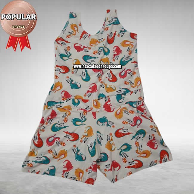Macaquinho Infantil Summer Plex