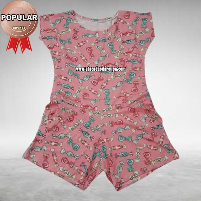 Macaquinho Infantil Summer Plex