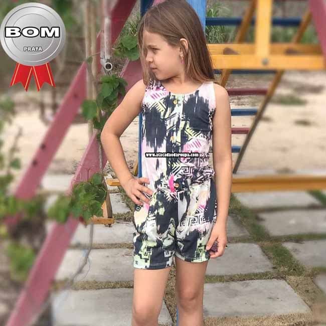 Macaquinho Infantil Summer Plex