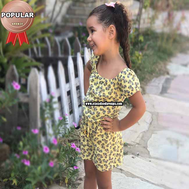 Macaquito Cotton Infantil 4 a 6 anos