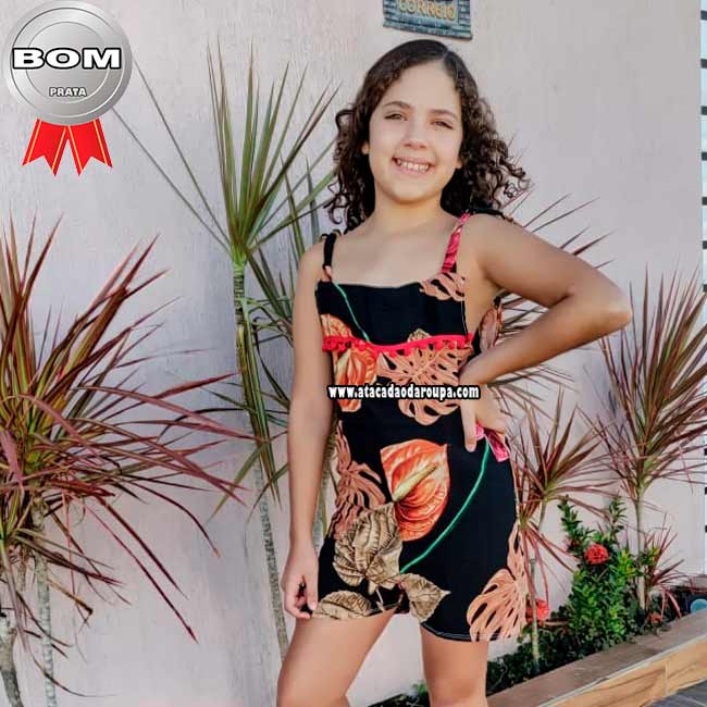 Vestidos e Macaquitos de Viscose P/M/G