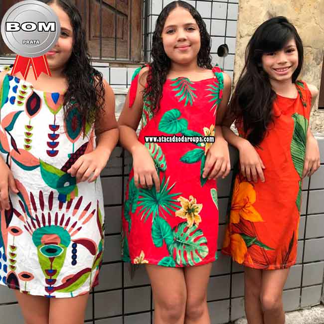 Vestidos e Macaquitos de Viscose P/M/G