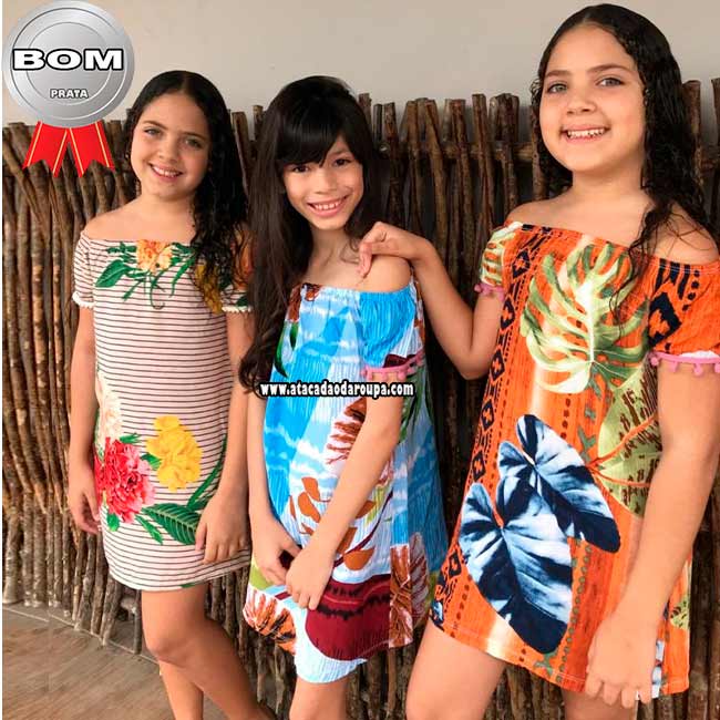 Vestidos e Macaquitos de Viscose P/M/G