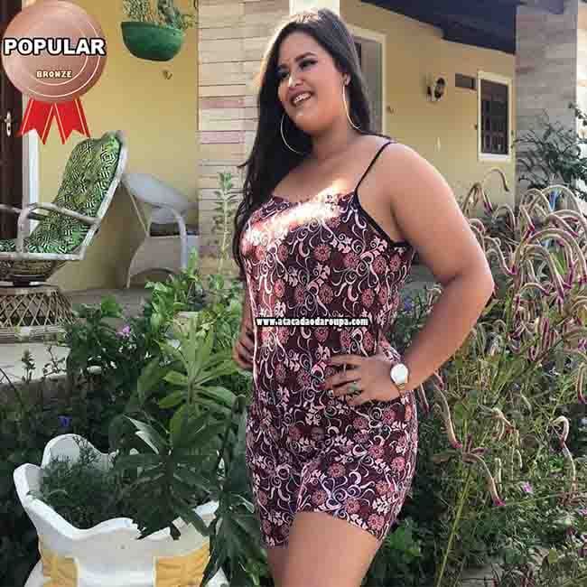 Macaquinho Liganete Plus Size