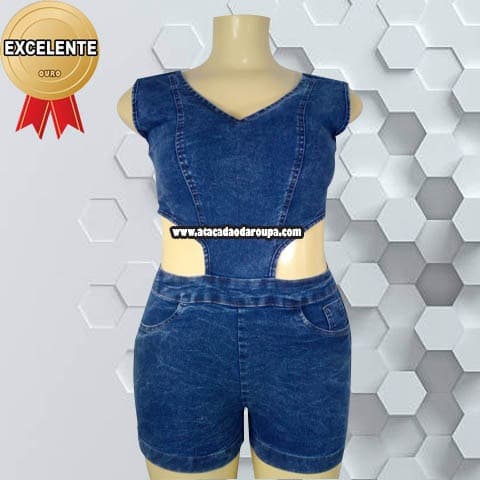 Macaquinho Jeans G