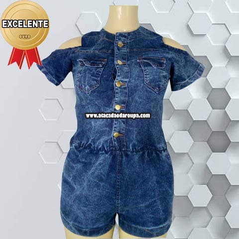 Macaquinho Jeans G