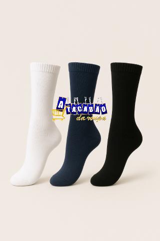 Meia Algodão Unissex Adulto Meia Algodão Unissex Adulto