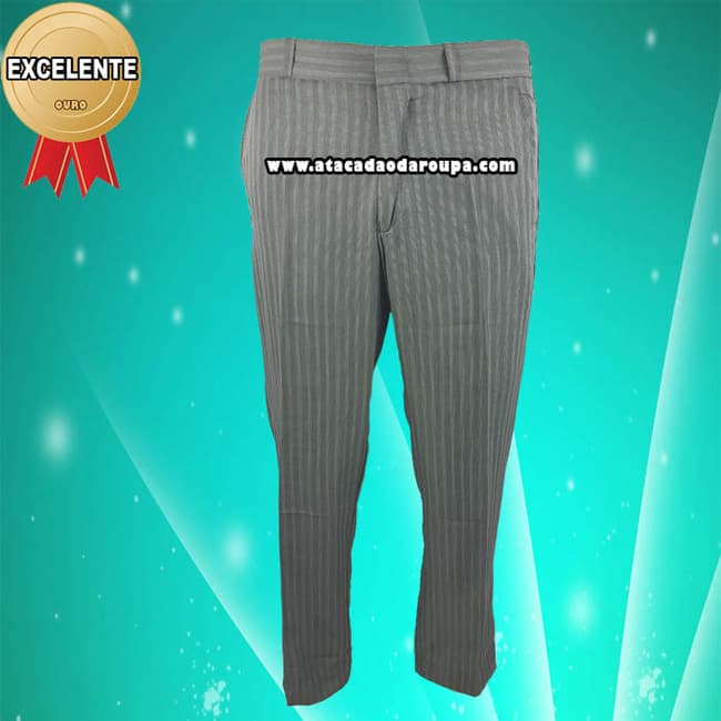 Calça Social Risca de Giz